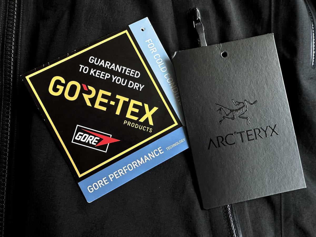 【極美品 2022 国内正規】ARC'TERYX Beta Insulated Jacket Men's Black M アークテリクス ベータインサレーテッドジャケット GORE-TEX_画像8