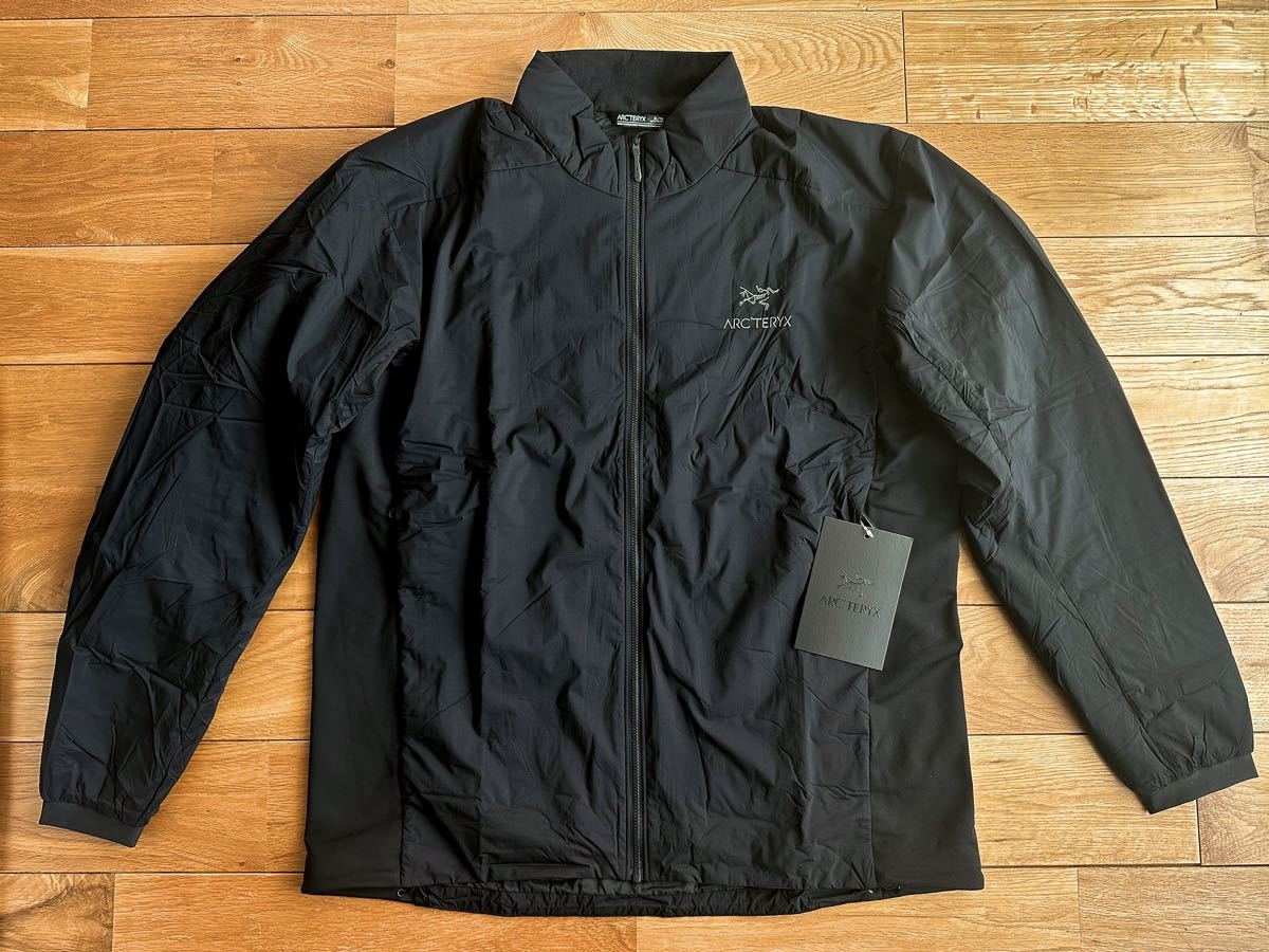 【希少XL 2023 国内正規 新品】ARC'TERYX Atom Jacket Men's Black アークテリクス アトム ジャケット コアロフト 化繊綿 中綿 ブラック 黒
