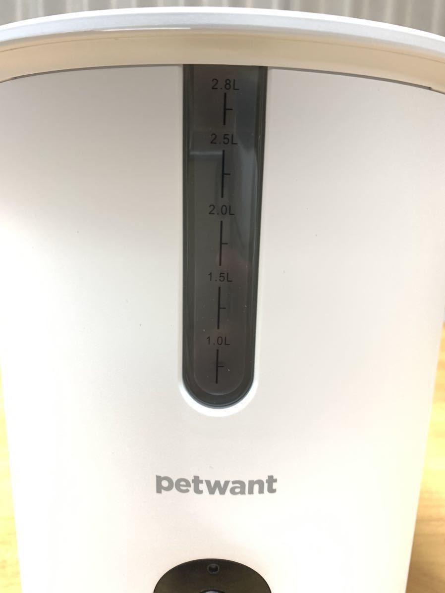  unused automatic feeder petwant cat dog pet camera attaching Appli .. operation going out .