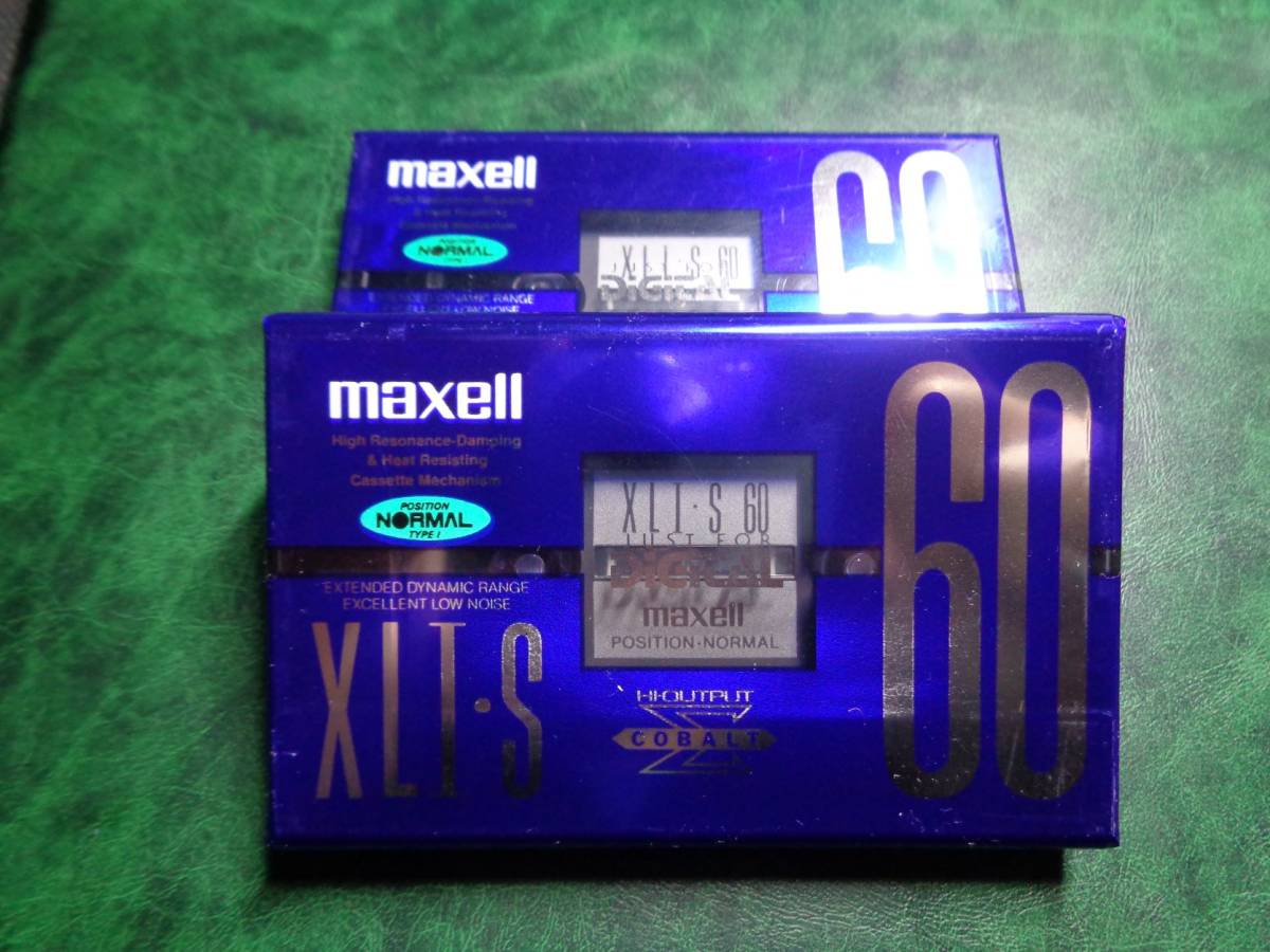 未開封！！ マクセル maxell XLⅠ・S ノーマルポジション カセットテープ ２個_画像1