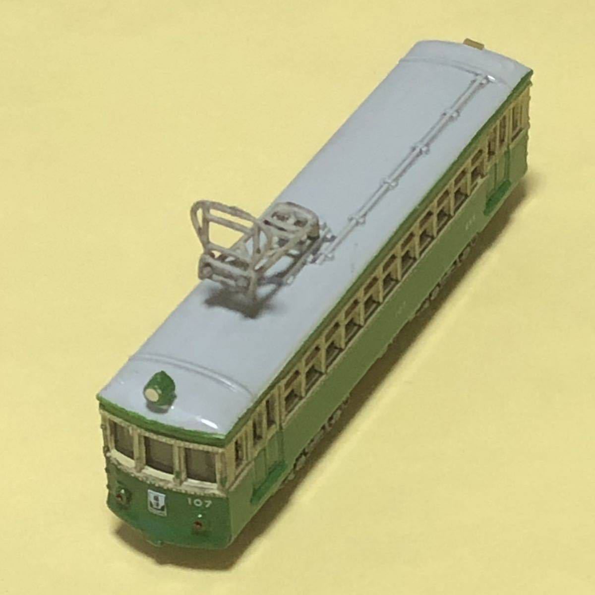 ●路面電車 ●江ノ電 100形 (藤澤行) ヘッドライト片側欠損_画像1