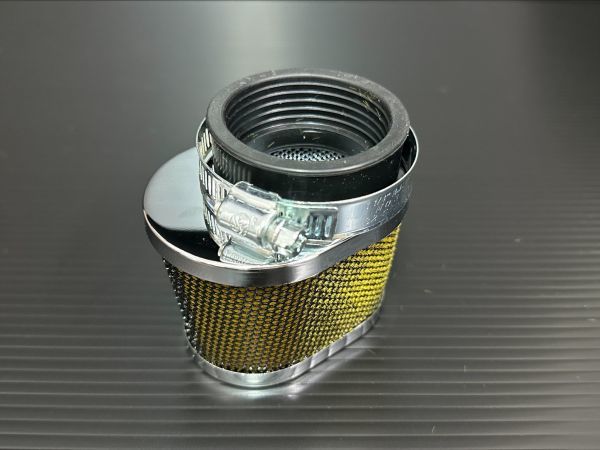 送料込み パワーフィルター オーバル 52mm(2個SET)●Z250FT/Z400RS/Z750T/キャブ/エアクリーナー_画像3