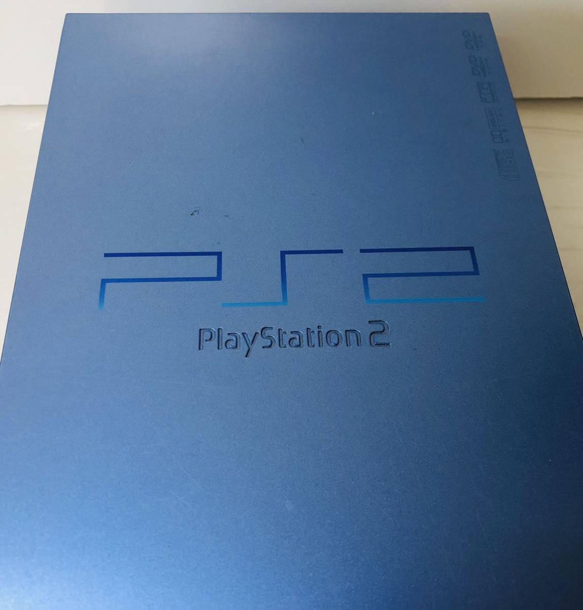 SONY PlayStation2 セット トイブルー TOY BLUE（本体、AVケーブル、コントローラ） ※コントローラーはブラックです_画像2