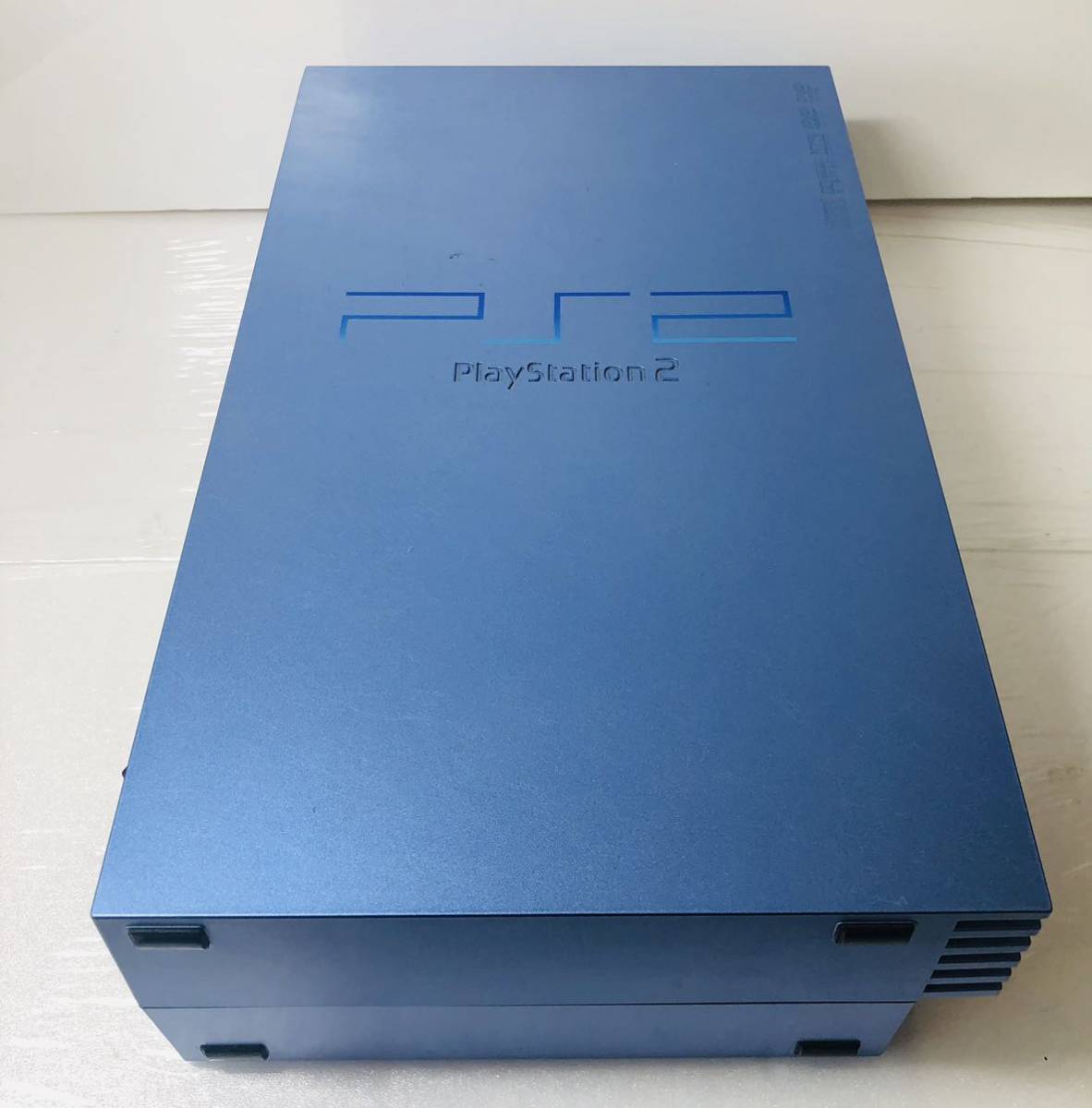 SONY PlayStation2 セット トイブルー TOY BLUE（本体、AVケーブル、コントローラ） ※コントローラーはブラックです_画像3