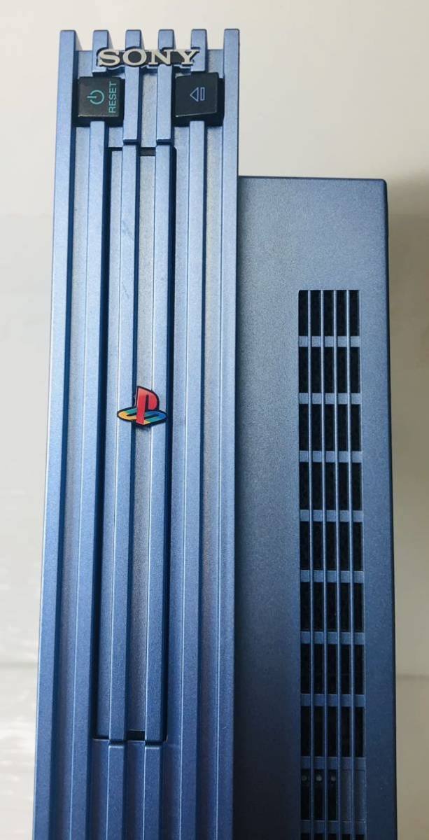 SONY PlayStation2 セット トイブルー TOY BLUE（本体、AVケーブル、コントローラ） ※コントローラーはブラックです_画像5