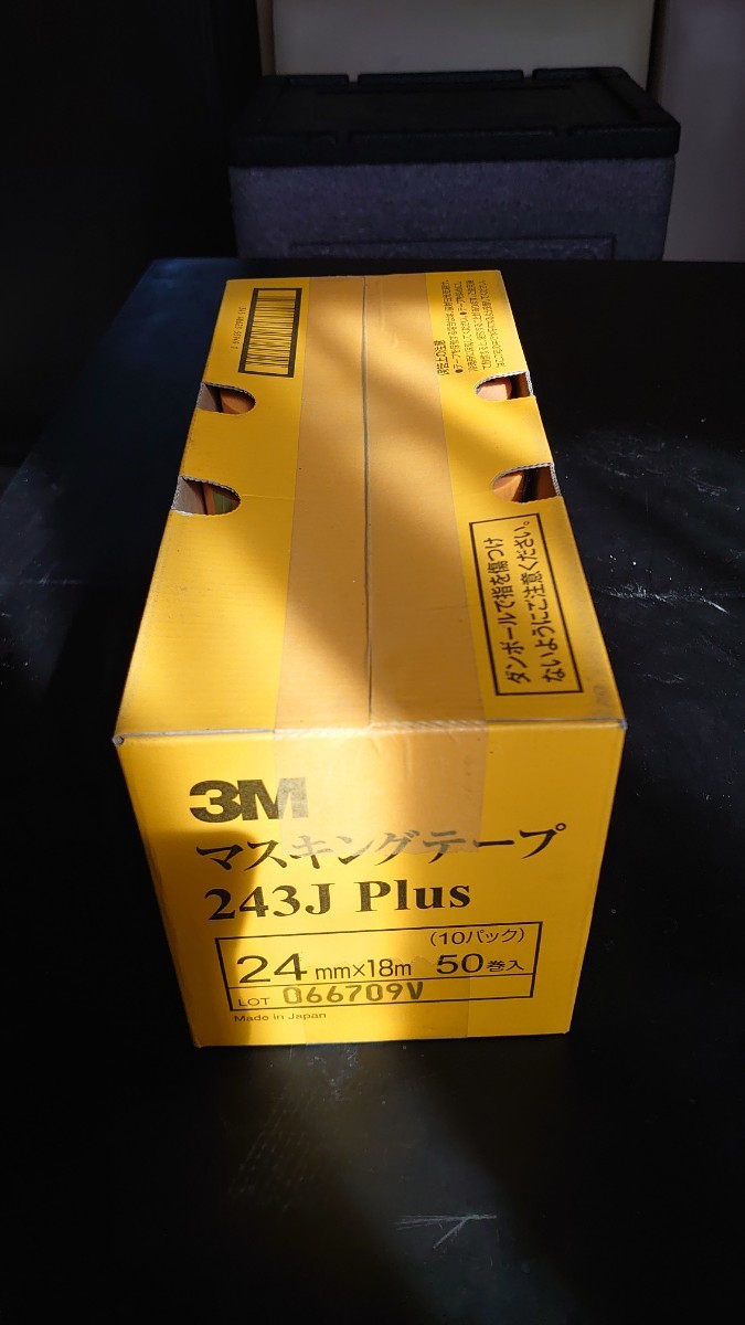 マスキングテープ スリーエム 3M 243J Plus 新品未使用 24mm×18m 1箱 （50巻入）_画像2