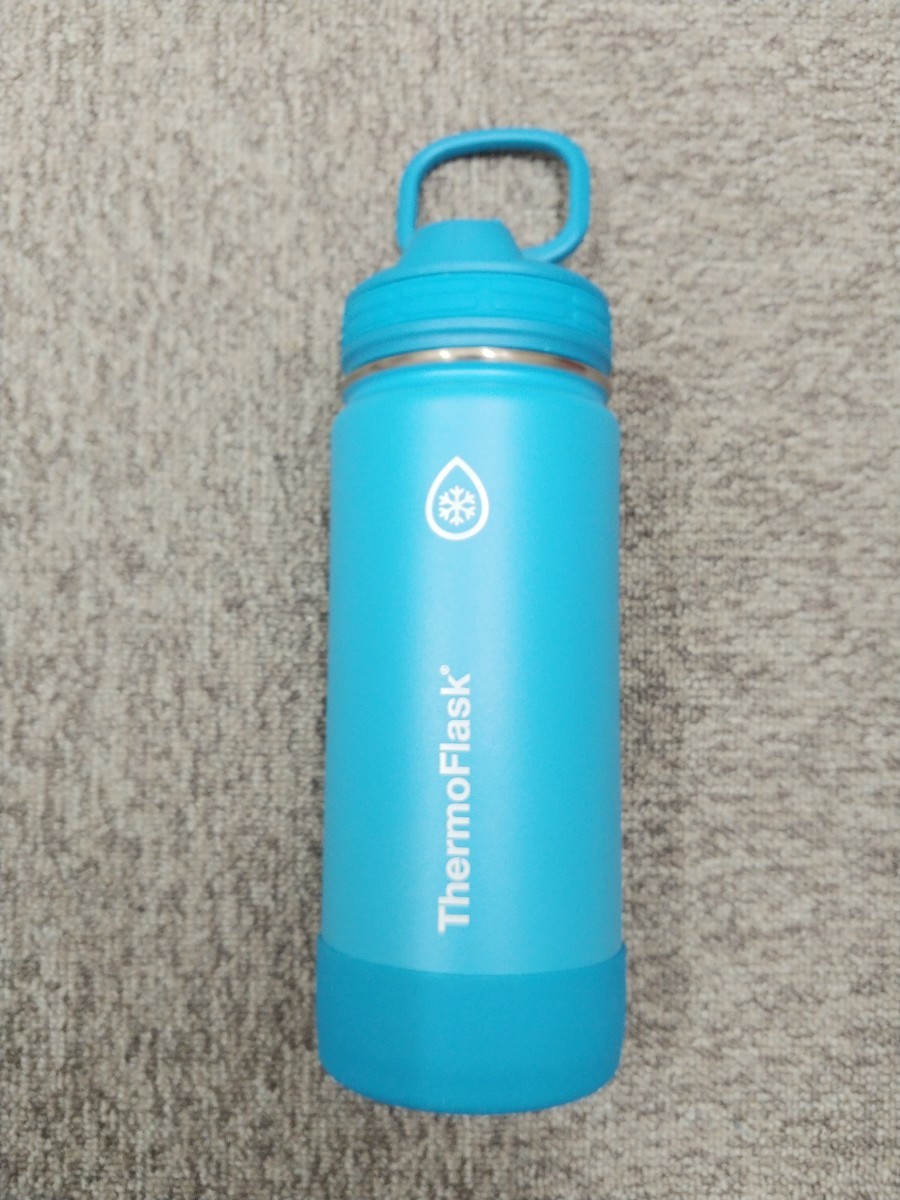 ThermoFlask サーモフラスク 474ml ステンレスボトル 保冷 水筒 魔法瓶 持ち運び 　新品未使用_画像1