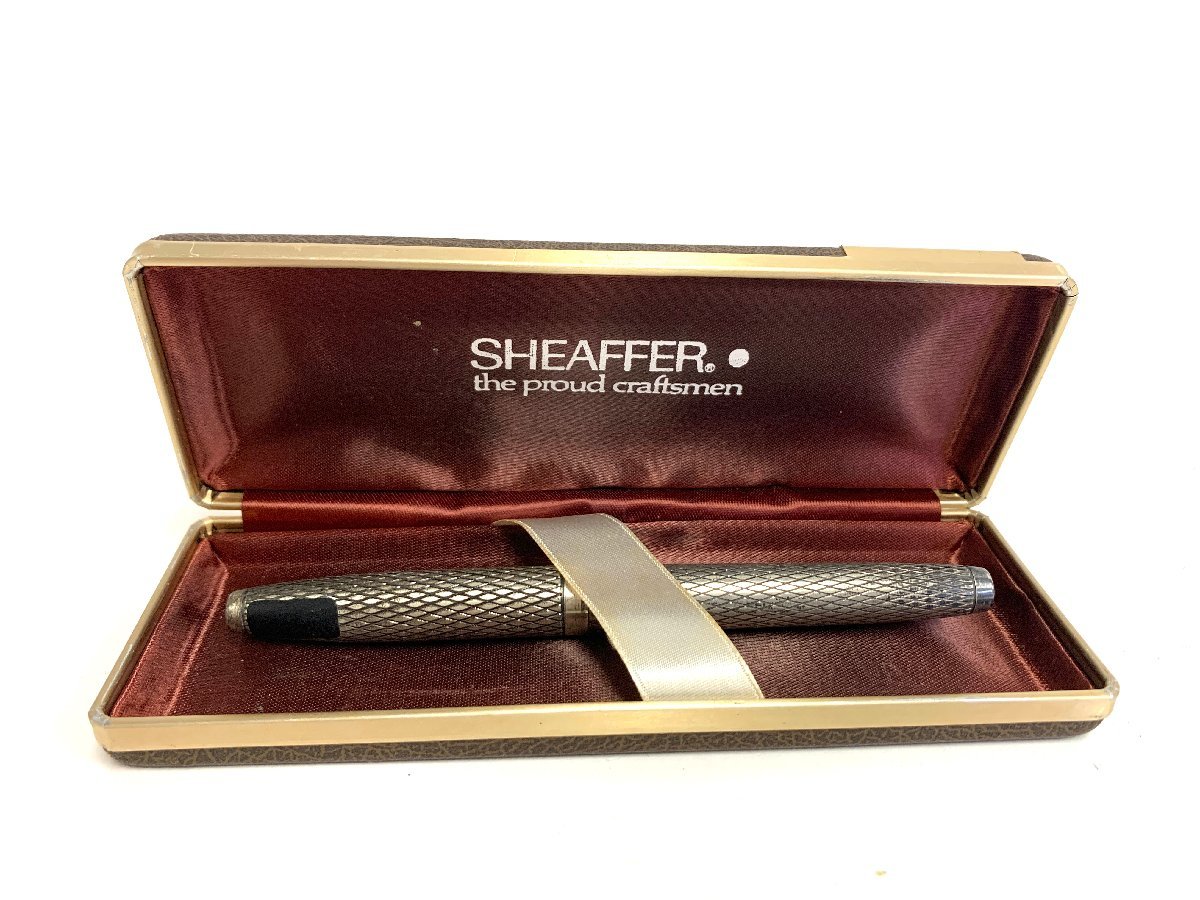 SHEAFFER シェーファー 万年筆 ペン先 スターリングシルバー 14K インペリアル ソブリン 文房具_画像1