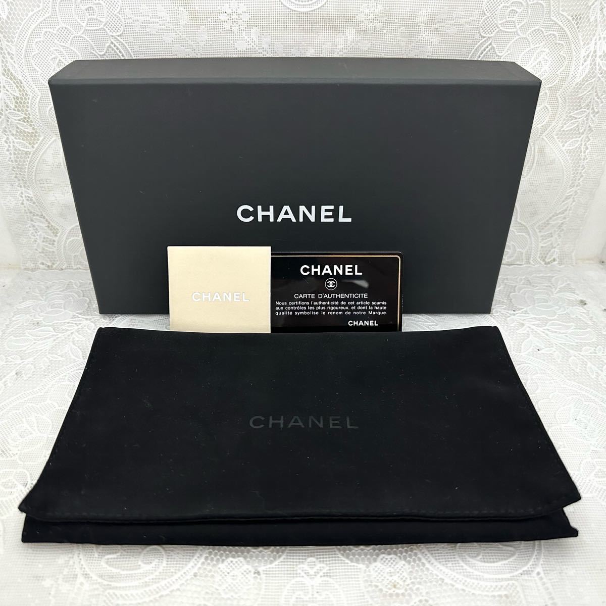 CHANEL シャネル ラウンドファスナー 長財布 キャビアスキン レザー クラシック ロング ジップ ウォレット ブラック 黒 シルバー 金具_画像10