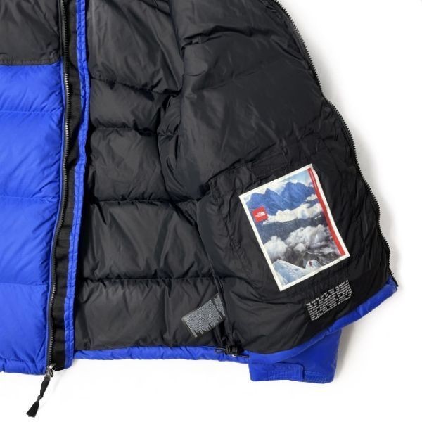 1円～!売切!【正規新品】THE NORTH FACE 1992 RETRO ANNIVERSARY NUPTSE JACKET ダウンジャケット 限定品 希少 30周年(L)青190122-175_画像8