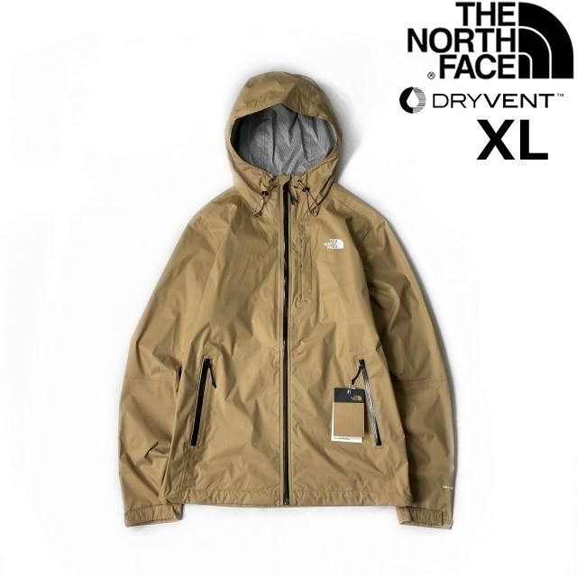 1円～!売切!【正規新品】THE NORTH FACE ALTA VISTA JACKET マウンテンジャケット US限定 パッカブル 止水ジップ(XL)茶 ベージュ 180915-70_画像1