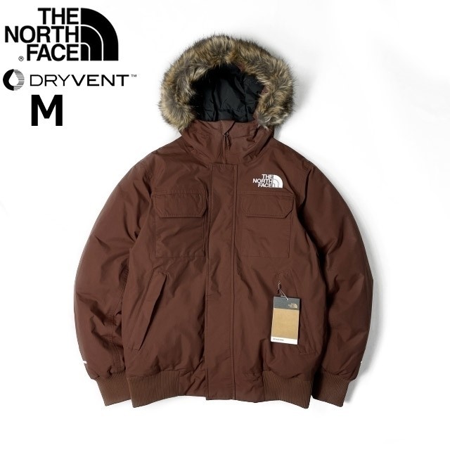 1円～!売切!【正規新品】THE NORTH FACE◆MCMURDO BOMBER JACKET マクマードボンバー ダウンジャケット US 新作 ゴッサム(M)茶 190122-175_画像3