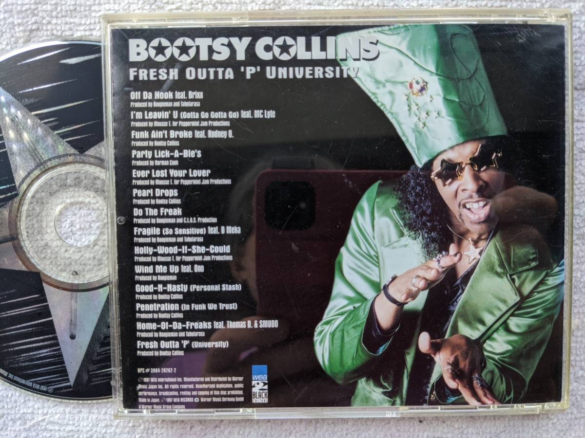 ブーツィー・コリンズ BOOTSY COLLINS●CD●フレッシュ・アウタ・P ●Pファンク ファンカデリック パーラメント●！！_画像2