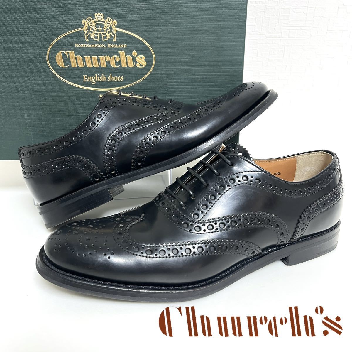 CHURCH'S チャーチ BURWOOD W BLK POLISH バーウッド ブラック