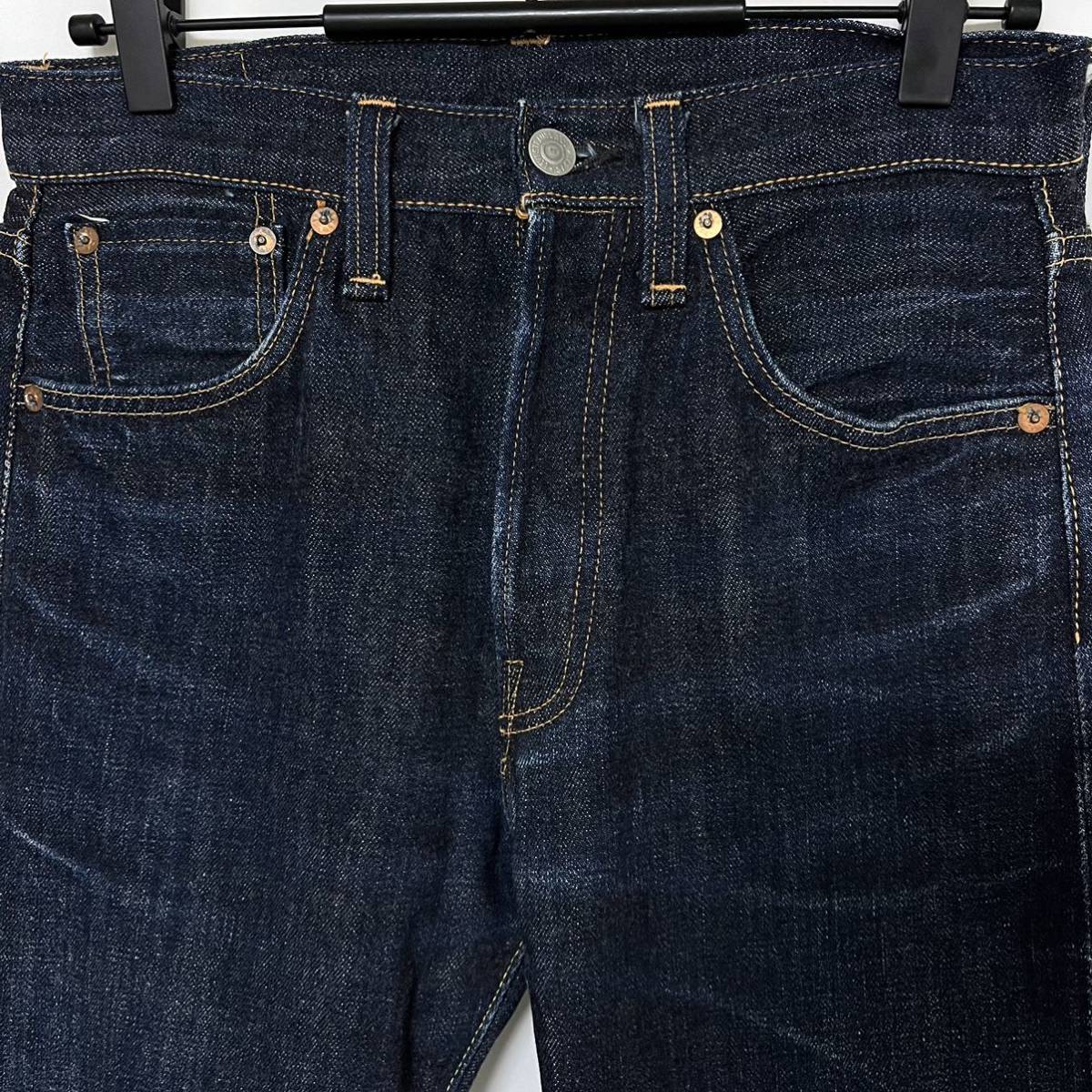 LEVI'S リーバイス 501XX セルビッジ 赤耳 47501 1947年 復刻 ボタンフライ デニムパンツ ジーンズ 片面タブ BIGE 501 LVC W30 L36