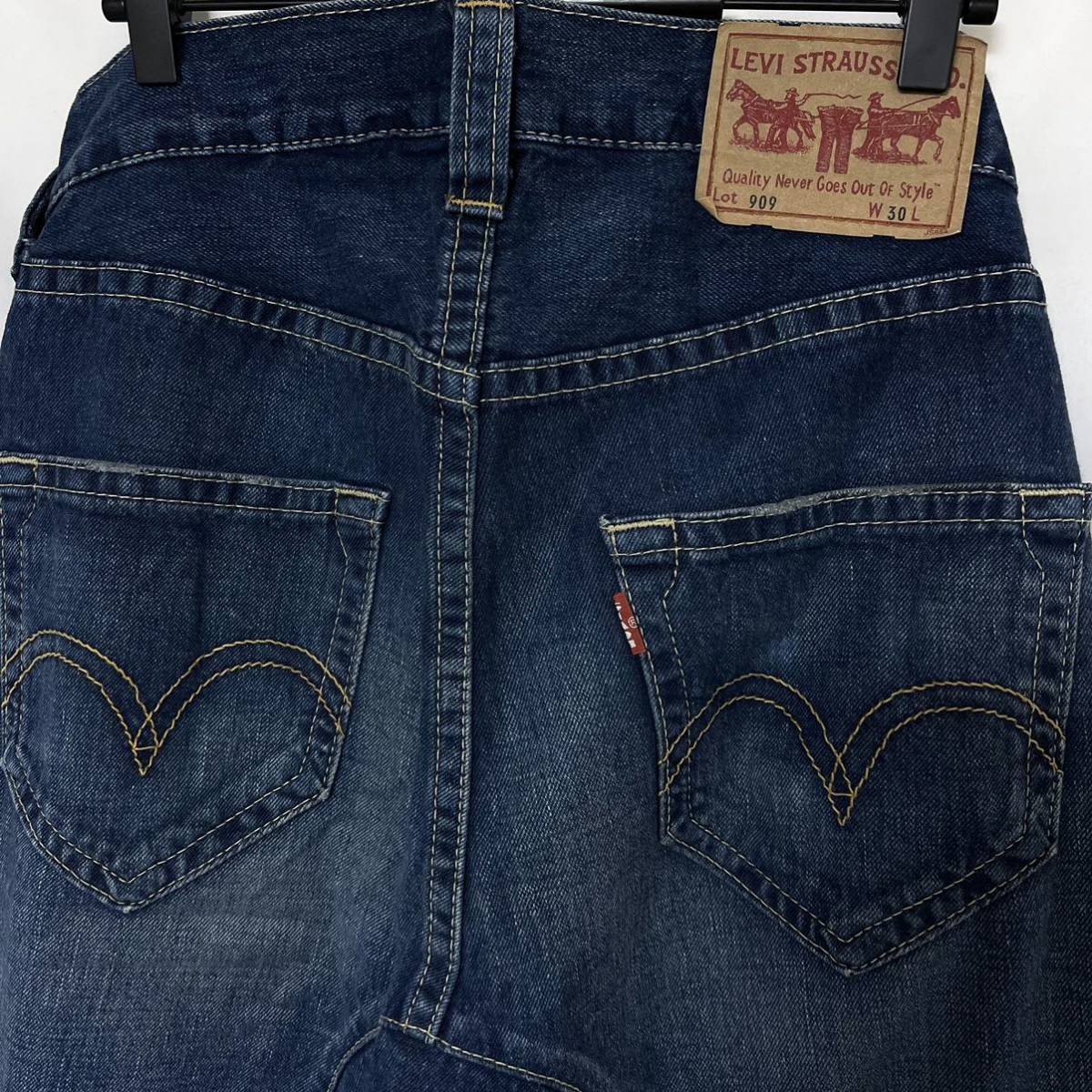LEVI'S リーバイス 909 サルエル デニム パンツ 日本製 廃盤 LEVI'S リーバイス 909 サルエル デニム パンツ 日本製 廃盤