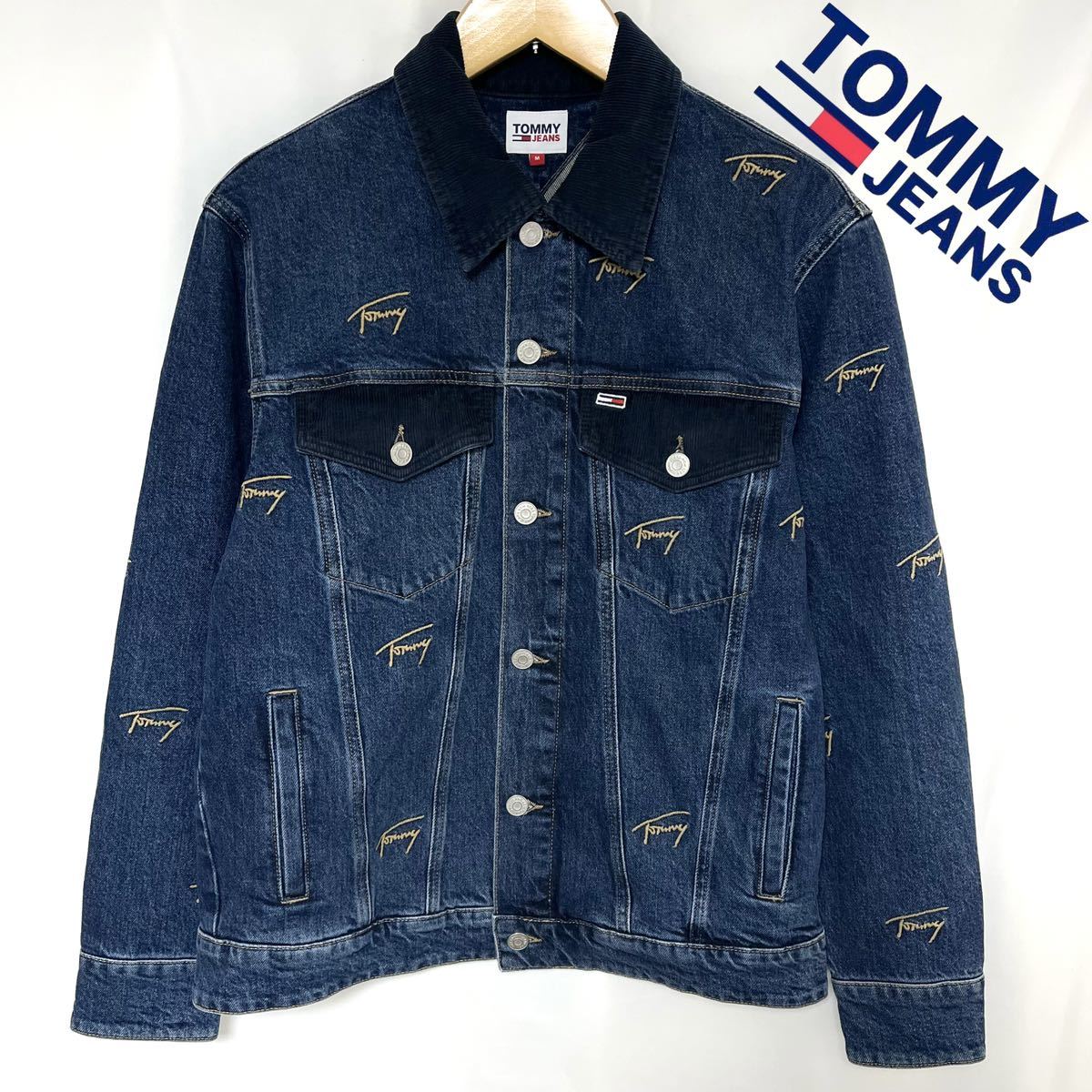 TOMMY JEANS トミージーンズ ロゴ エンブロイダリー トラッカー