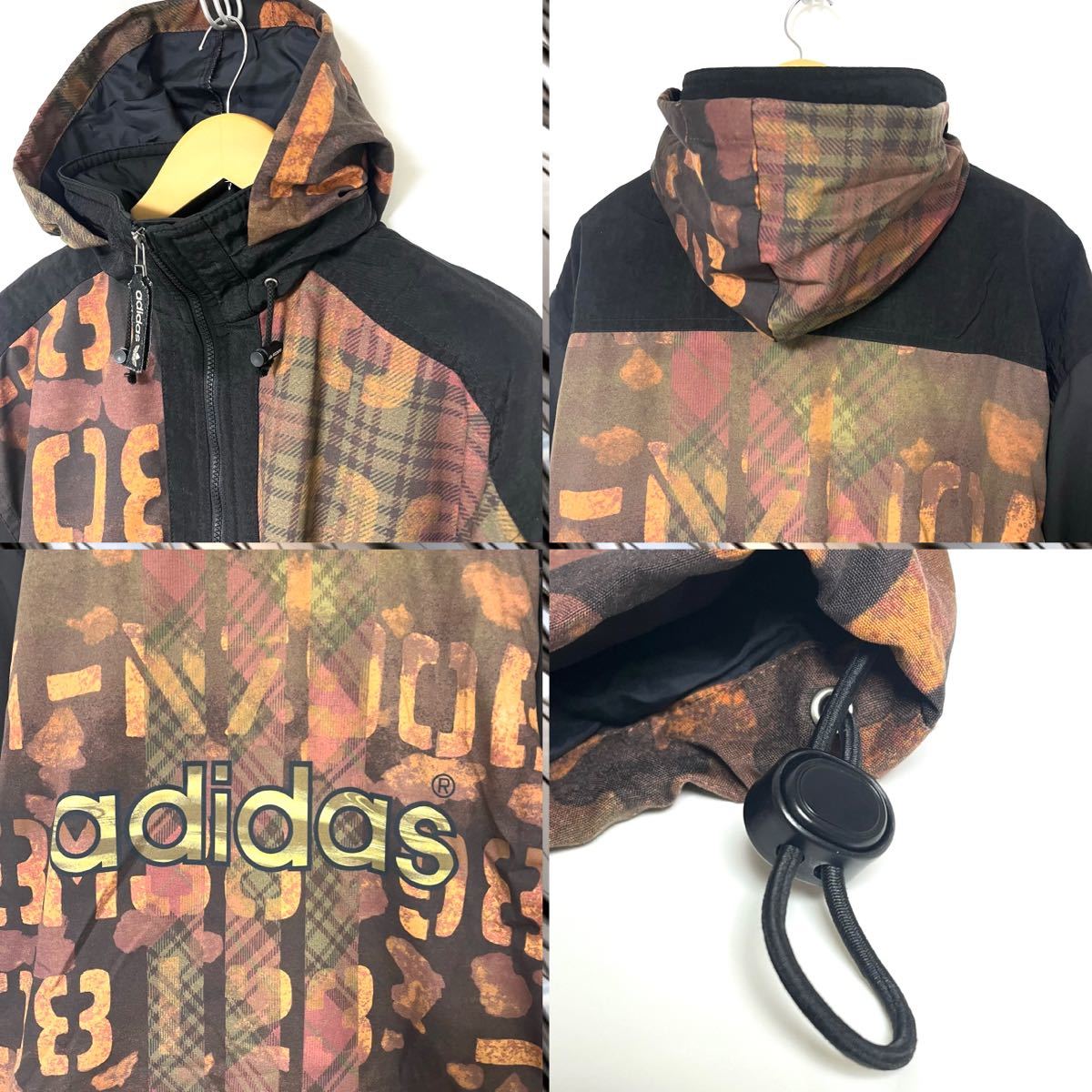 adidas アディダス 90s DESCENTE社製 ジャケット プルオーバー adidas アディダス 90s DESCENTE社製 ジャケット プルオーバー