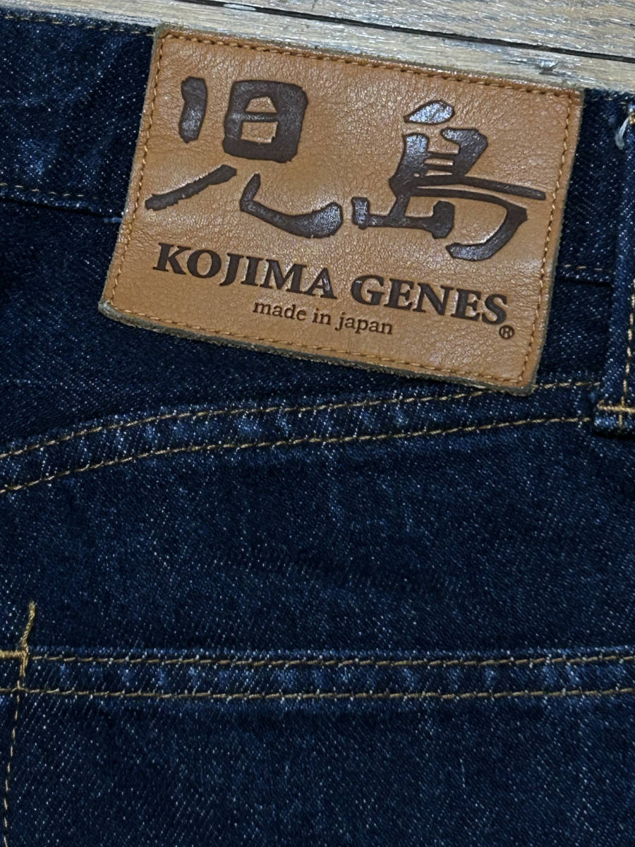 ※児島ジーンズ KOJIMA GENES ダブルニー デニムパンツ 濃紺 日本製 31 　　　　　 BJBC.AJ_画像7