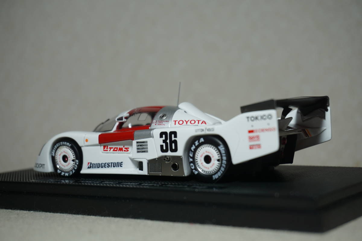 1/43 WEC Japan EBBRO TOYOTA TOM'S 86C #36 1986 トヨタ トムス 富士 FUJI 中嶋 リース 関谷 3S-G toms nakajima sekiya lees_画像2