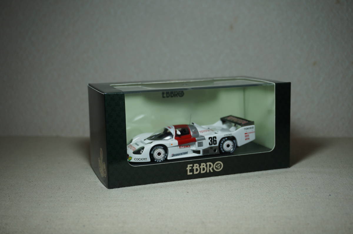 1/43 WEC Japan EBBRO TOYOTA TOM'S 86C #36 1986 トヨタ トムス 富士 FUJI 中嶋 リース 関谷 3S-G toms nakajima sekiya lees_画像10