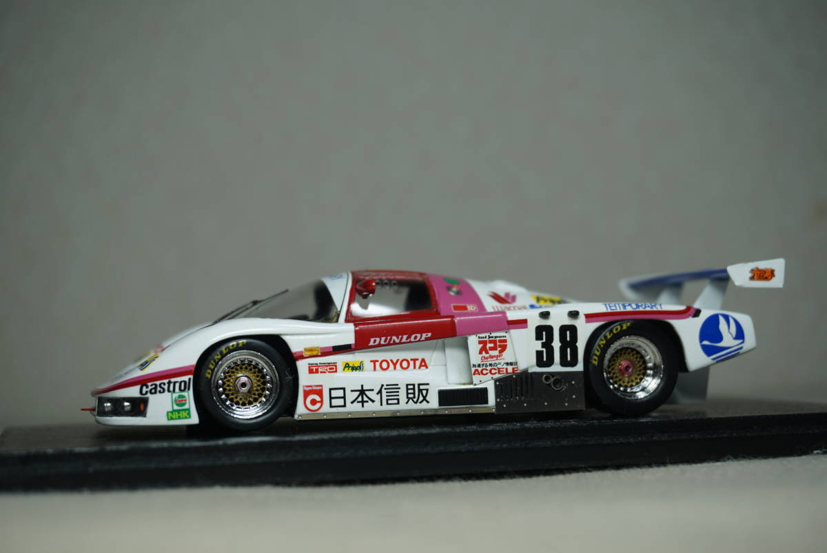 1/43 ルマン spark DOME 85C-L TOYOTA #38 1985 Le Mans 24h 童夢 トヨタ toms トムス ドーム 85 C ワコール テンポラリー 85C