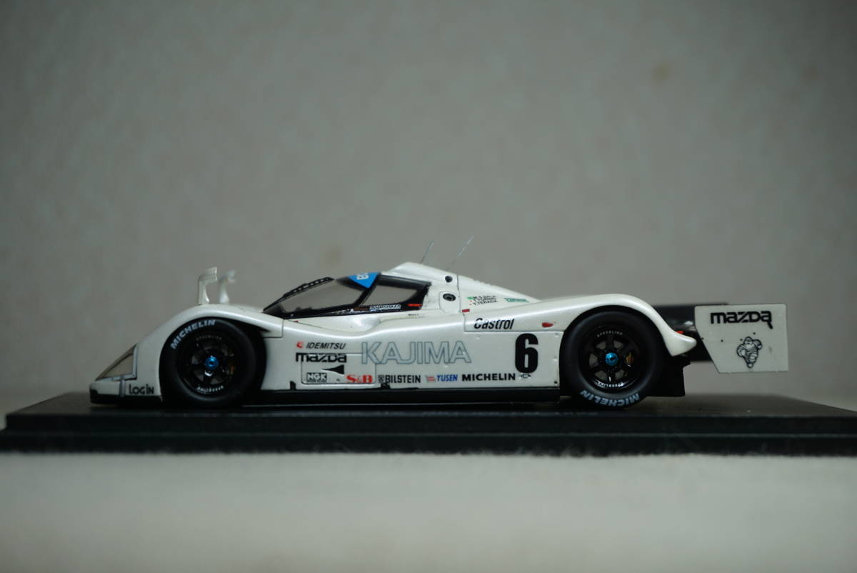 1/43 ルマン spark Mazda MX-R01 #6 1992 Le Mans 24h mazdaspeed oreca KAJIMA マツダ スピード オレカ 鹿島 従野 寺田 MXR01 MXR-01_画像3