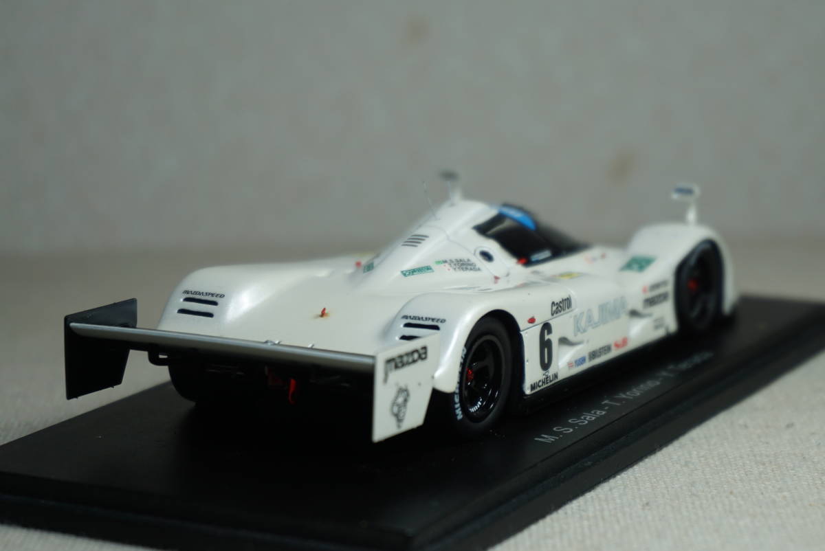 1/43 ルマン spark Mazda MX-R01 #6 1992 Le Mans 24h mazdaspeed oreca KAJIMA マツダ スピード オレカ 鹿島 従野 寺田 MXR01 MXR-01_画像7