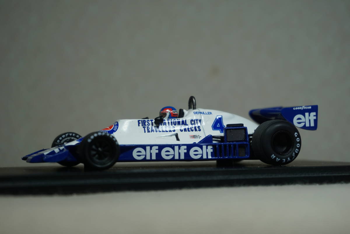 1/43 デパイユ モナコ 優勝 spark Tyrrell 008 #4 Depailler 1978 Monaco winner ティレル cosworth DFV Ford elf エルフ デパイエ