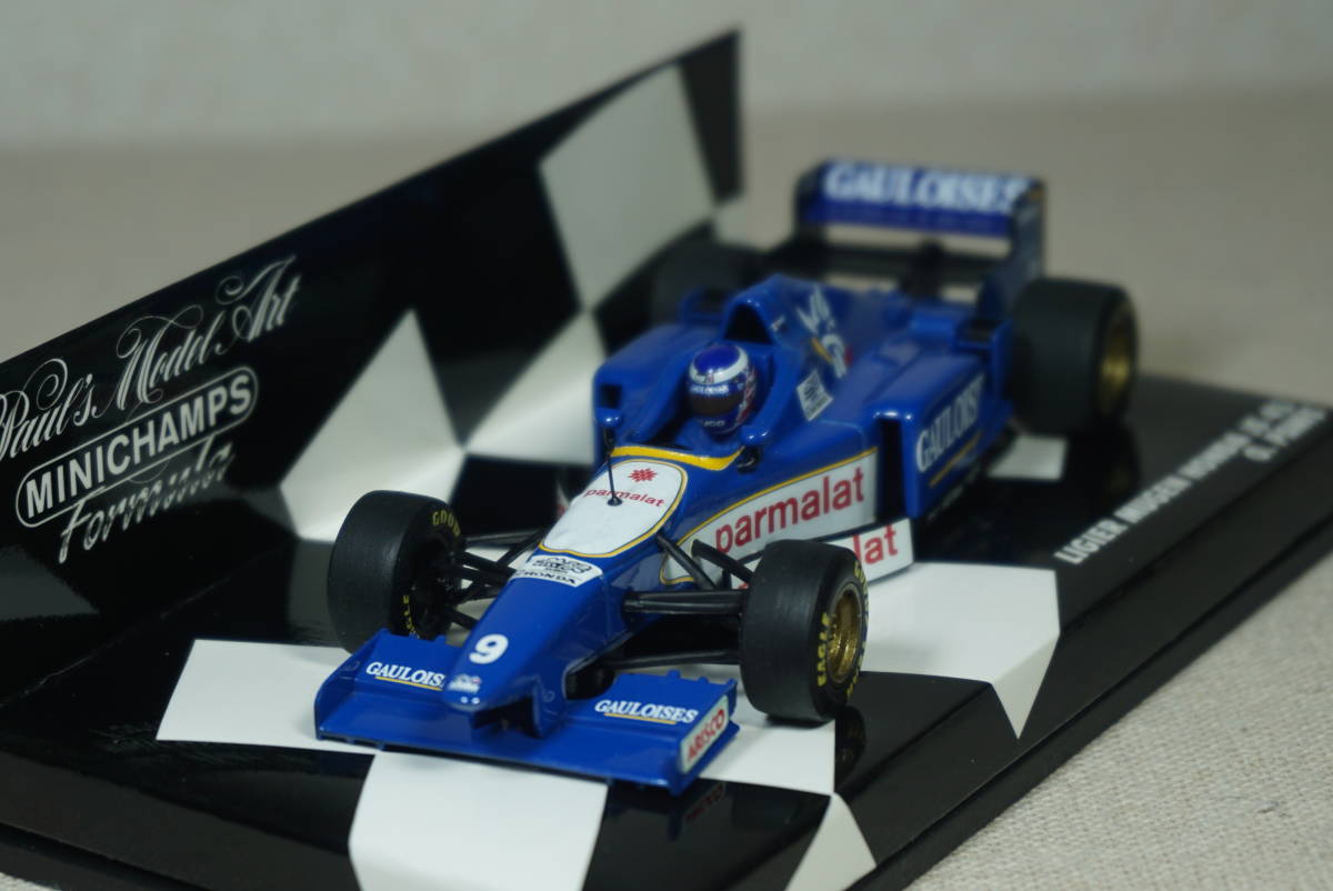 1/43 タバコデカール加工 パニス MINICHAMPS LIGIER MUGEN HONDA JS43 #9 Panis 1996 リジェ ムゲン ホンダ 無限 パルマラット ゴロワーズ_画像8