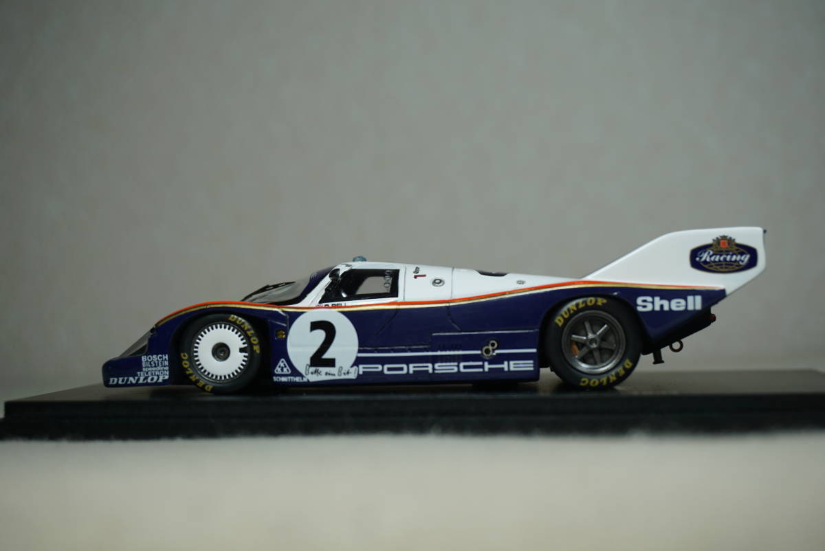 1/43 Racing ベロフ ニュルブルクリンク 優勝 spark Porsche 956 #2 Bellof Bell 1984 WEC Nurburgring winner ポルシェ レーシング DRM_画像3