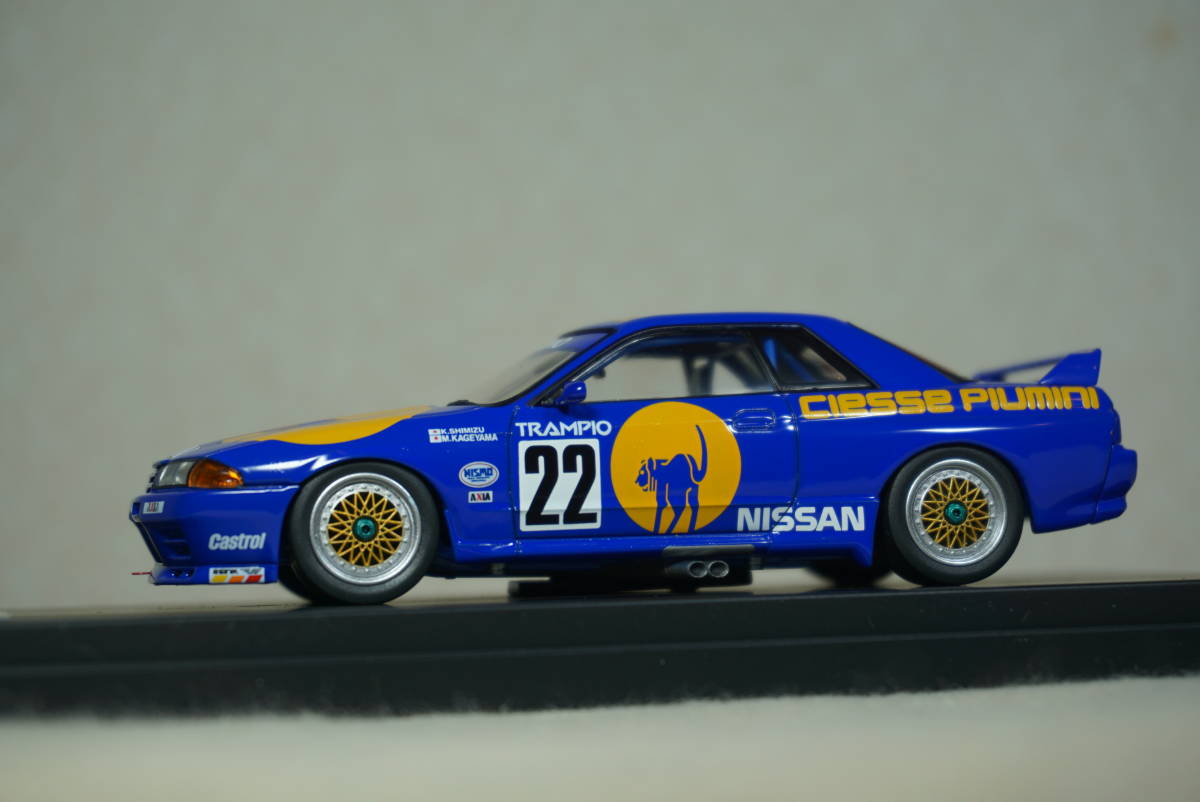 1/43 インターTEC hpi NISSAN Skyline GT-R BNR32 Object T #22 1990 日産 ニッサン トランピオ GTR ピューミニ TRAMPIO JTC スカイライン_画像1