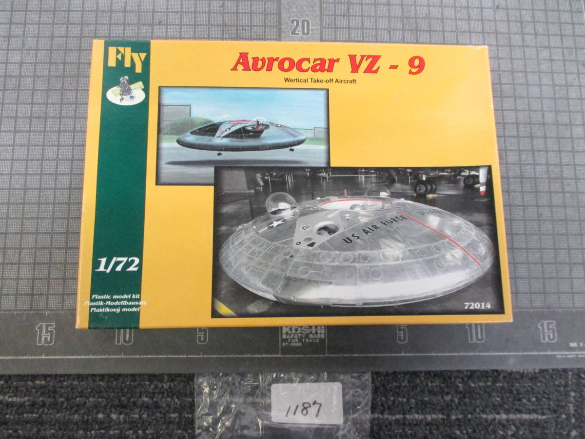 1187 FLY 1/72 Avrocar VZ-9 72014 пластиковая модель 