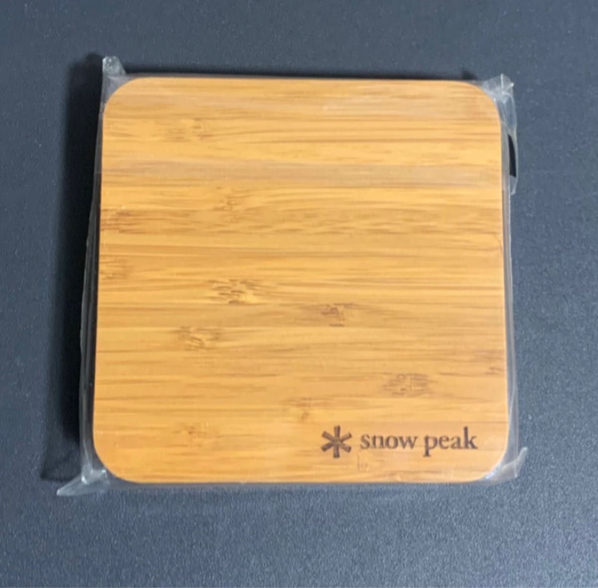 snowpeak 竹コースター 2pcs set 非売品