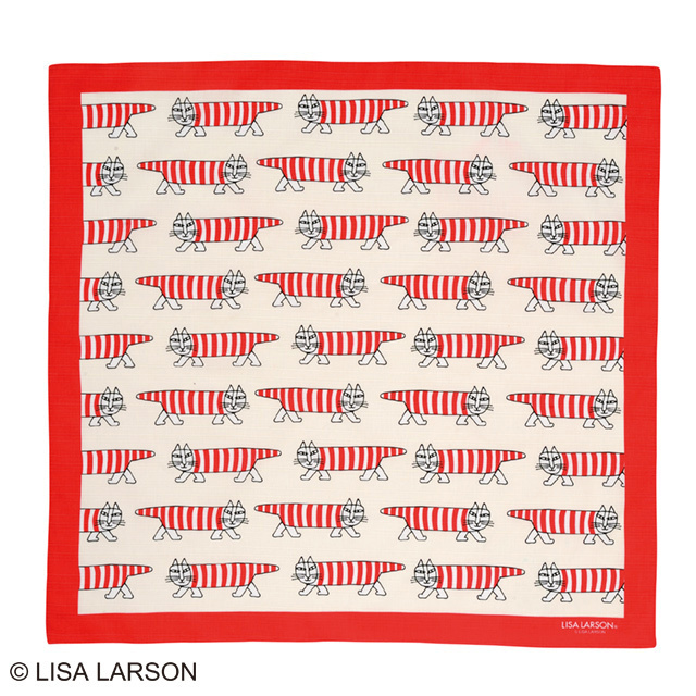 LISA LARSON リサ・ラーソン マイキースクエア 風呂敷 おしゃれ 70x70cm 日本製 メール便対応の画像1