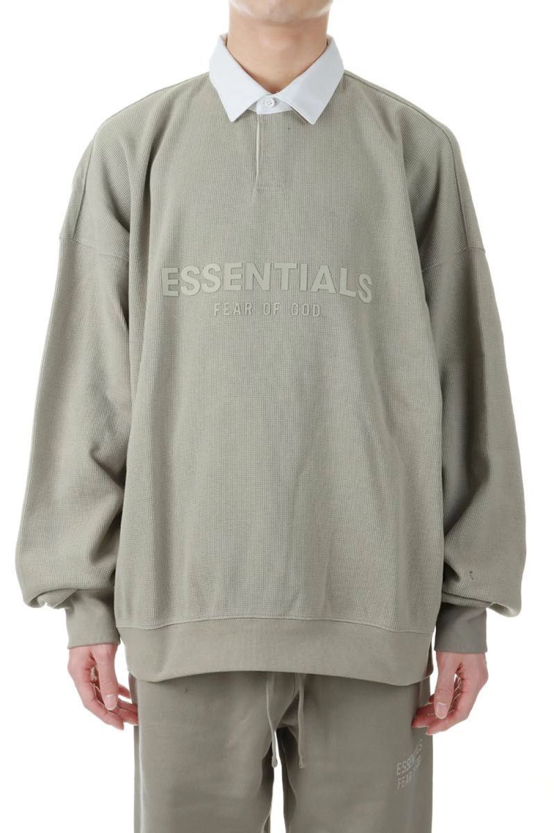 FOG ESSENTIALS エッセンシャルズ ワッフル ニット ラグビー