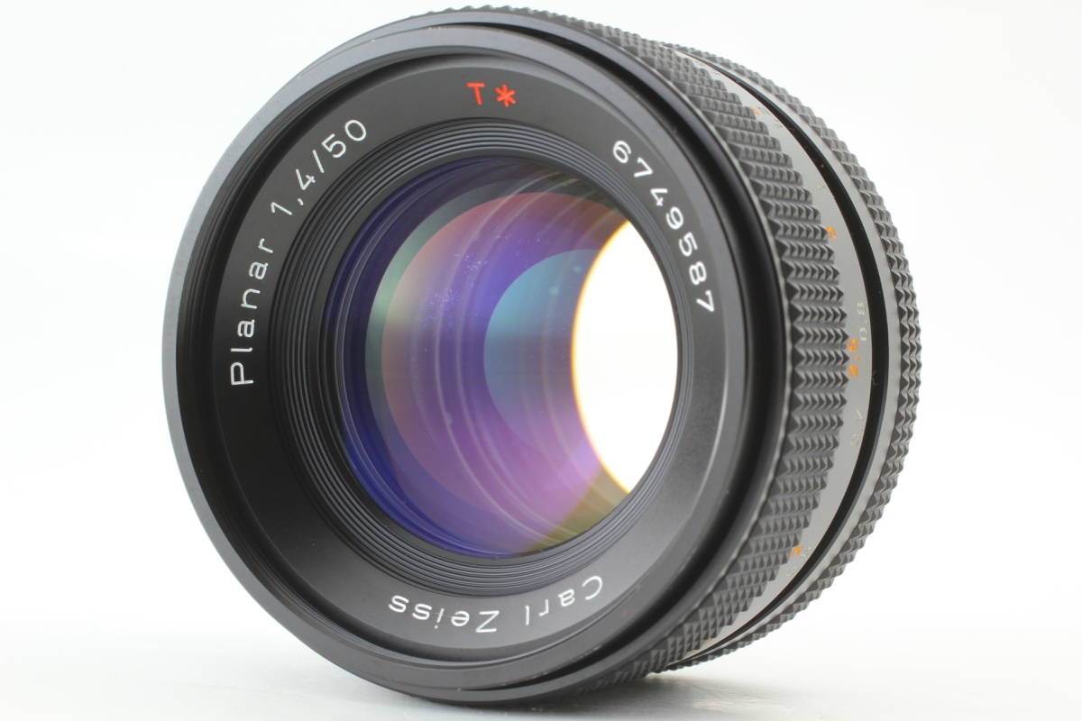 【極美品】Carl Zeiss カール・ツァイス Planar プラナー 50mm f/1.4 T AEJ Lens レンズ YM01