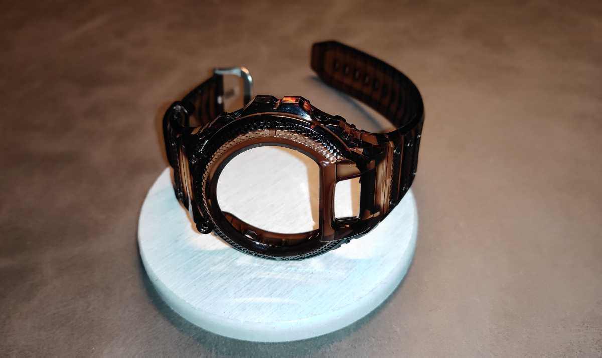 G-SHOCK DW-6900型 カスタム用 一体型 ベゼルバンドケース スケルトン