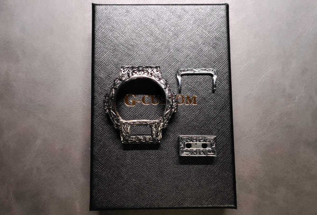 G-CUSTOM G-SHOCK DW-6900 ベゼルカスタムセット シルバー Yahoo