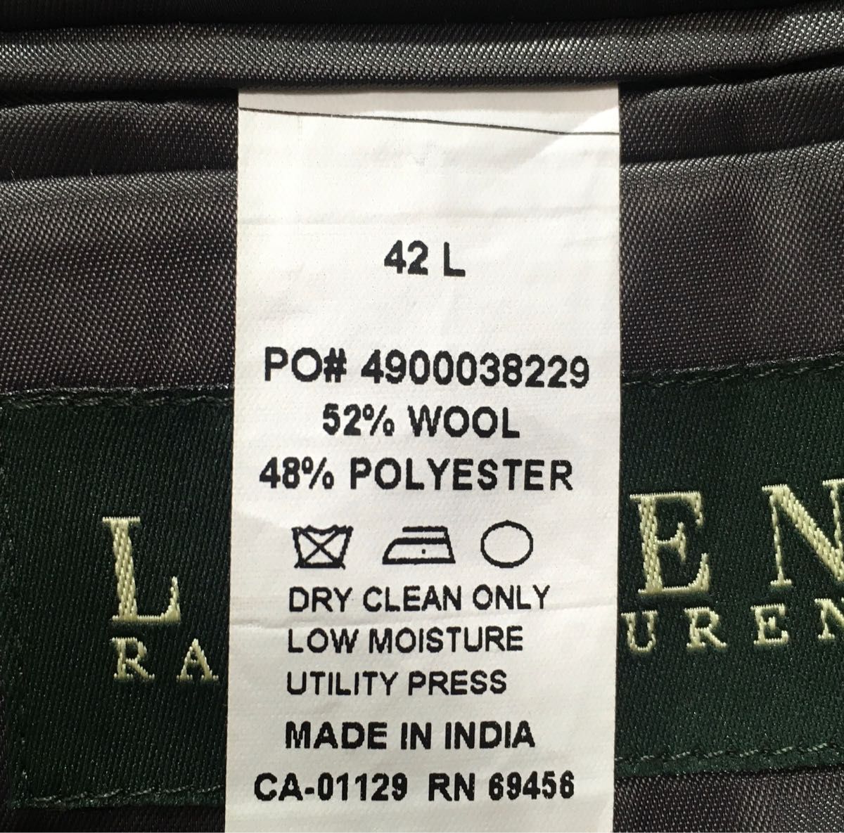 美品 大きいサイズ ラルフローレン テーラードジャケット Ralph Lauren