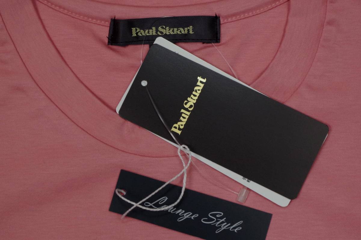  prompt decision * paul (pole) Stuart PAUL STUART Lounge Style for women T-shirt (M)Na89 new goods 
