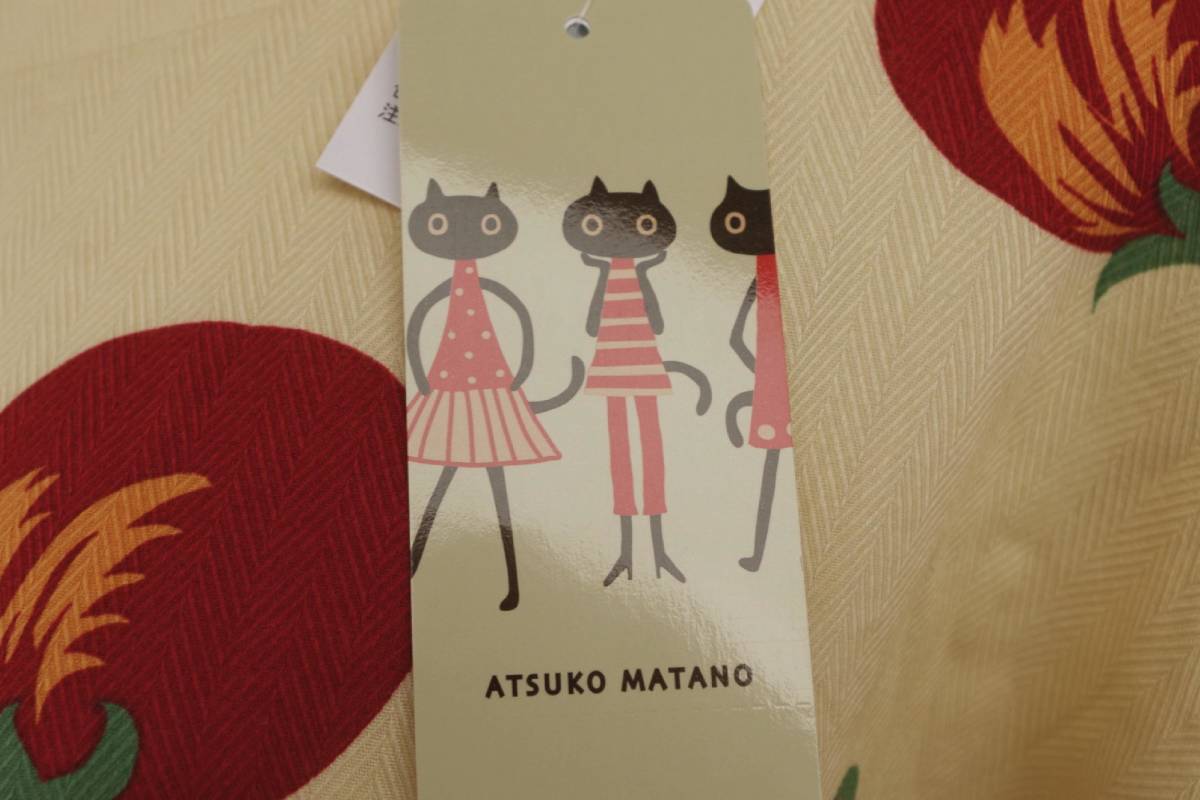 即決★マタノアツコ Atsuko Matano 黒猫 かっぽう着 №7254 新品_画像5