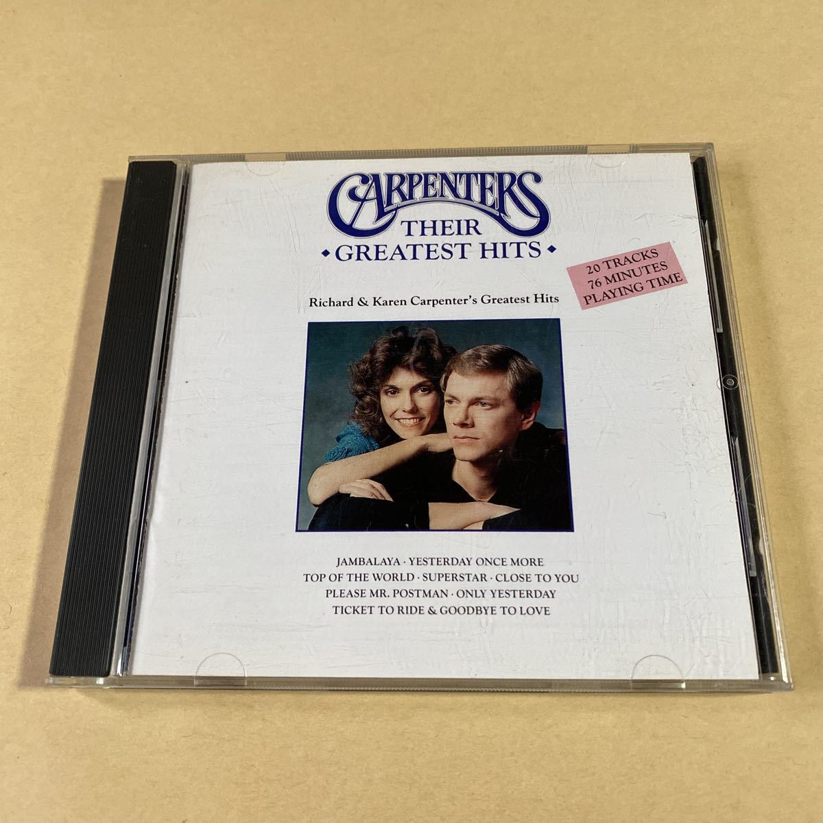 Carpenters 1CD「THEIR GREATEST HITS」_画像1