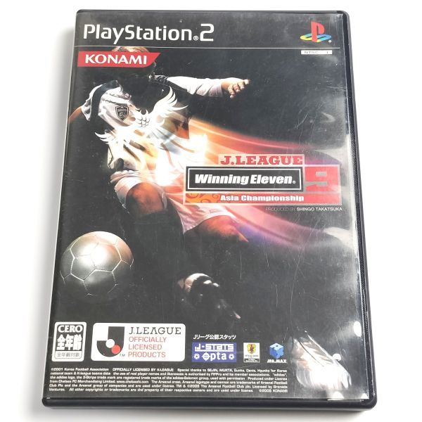 ★起動確認済み★ Jリーグ　ウイニングイレブン9 アジアチャンピオンシップ PS2 PlayStation 2 プレステ2 3005-09_画像1