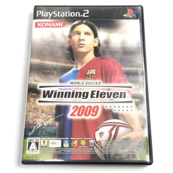 ★起動確認済み★ ワールドサッカー　ウイニングイレブン2009 ウイイレ 2009 PS2 PlayStation 2 プレステ2 3005-10_画像1