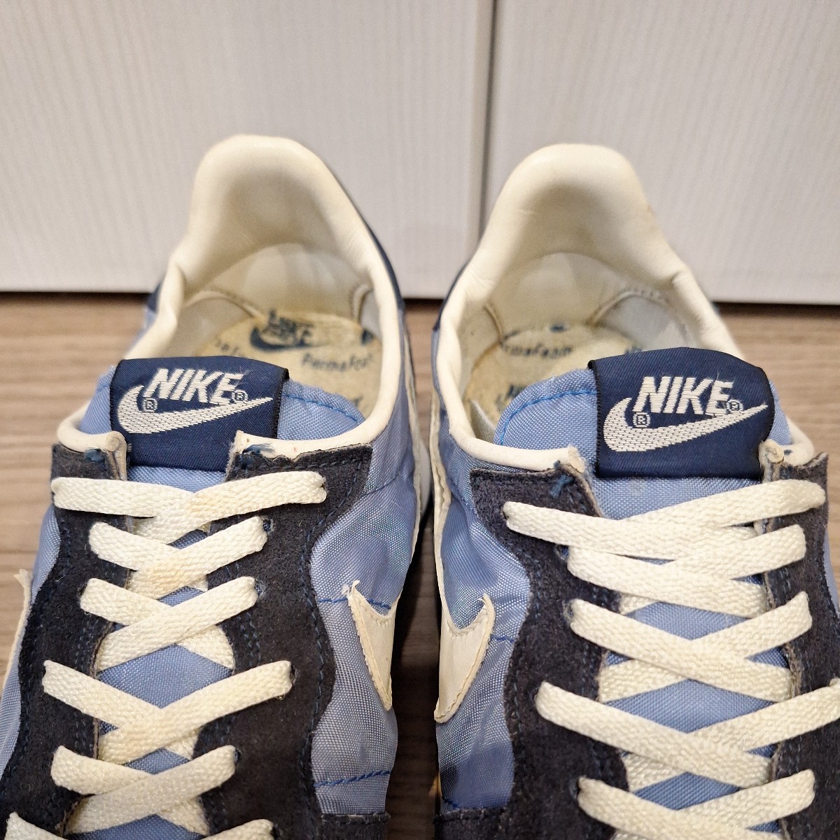 ヴィンテージ NIKE 80s USA製 バミューダ 単色タグ 筆記体_画像2