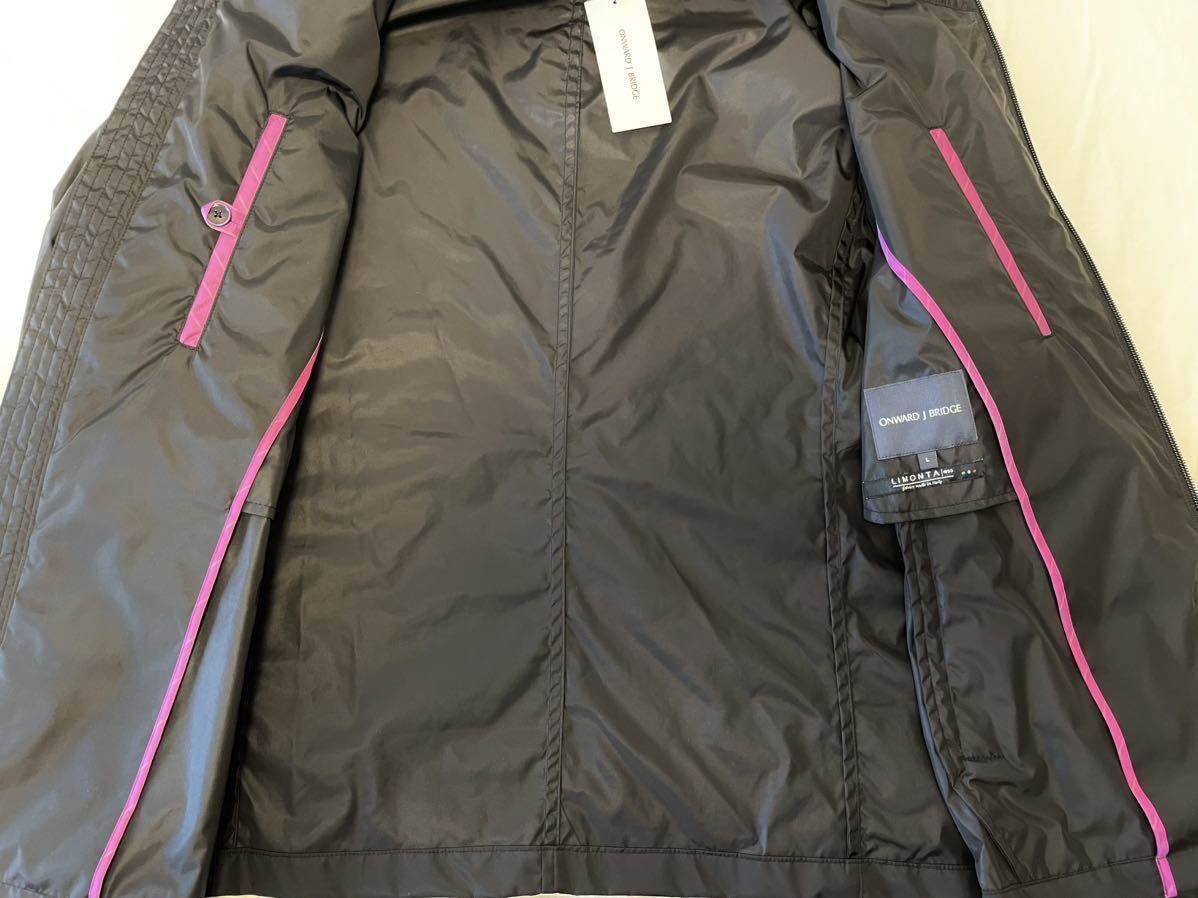 新品 オンワード ONWARD J BRIDGE Lサイズ黒 日本製 リモンタ社-