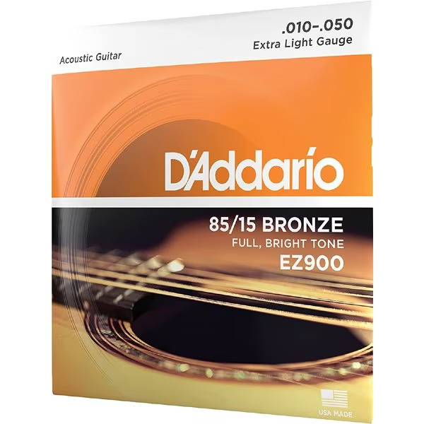 【アコースティックギター弦】 ダダリオ D'Addario EZ900 Extra Light 10-50 85/15 AMERICAN BRONZE 正規品_画像1