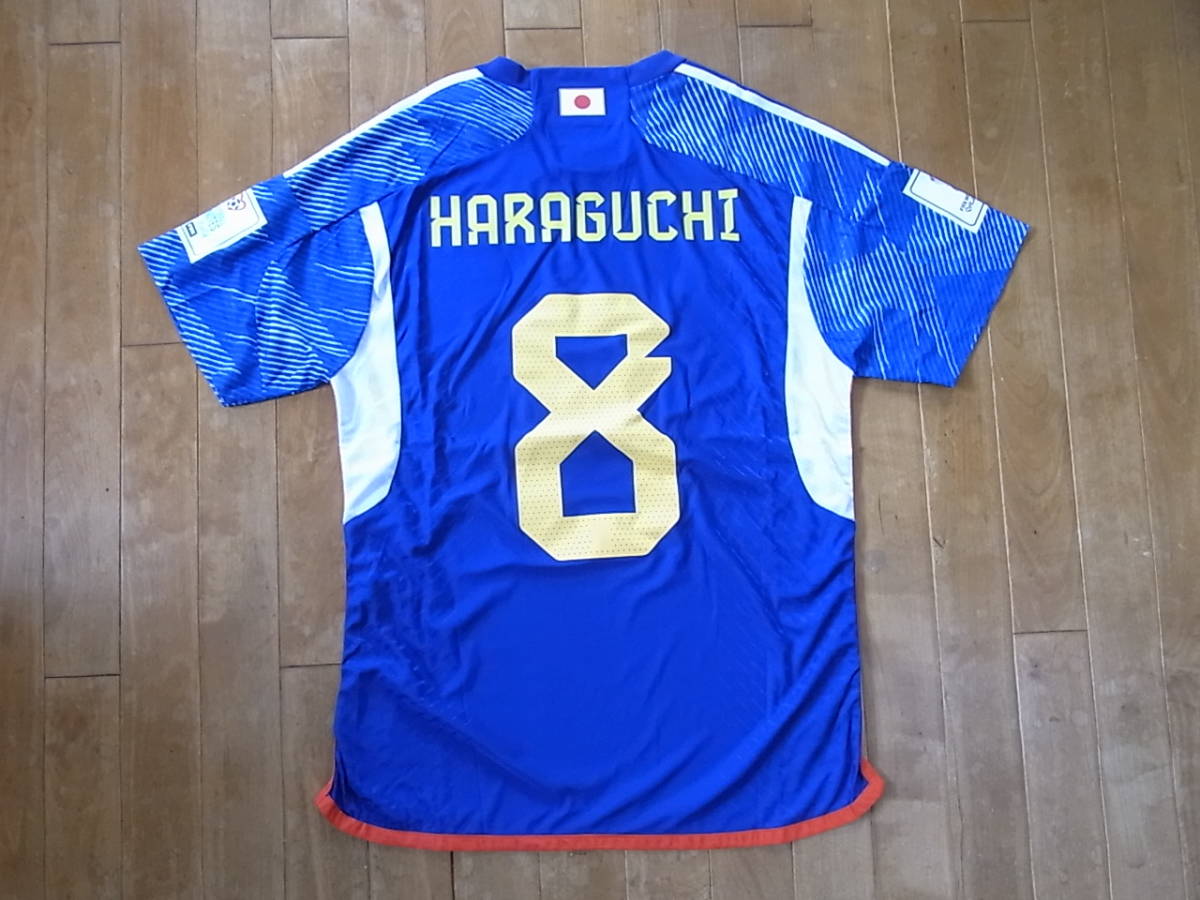 原口元気　Haraguchi Genki　FIFAワールドカップ カタール 2022 仕様　日本代表　ホーム　オーセンティック　ユニフォーム_画像2