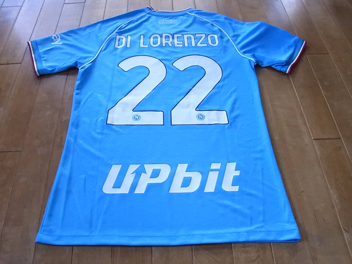 ジョヴァンニ・ディ・ロレンツォ　Giovanni Di Lorenzo　SSCナポリ　SSC Napoli　2023シーズン　ホーム　ユニフォーム_画像8